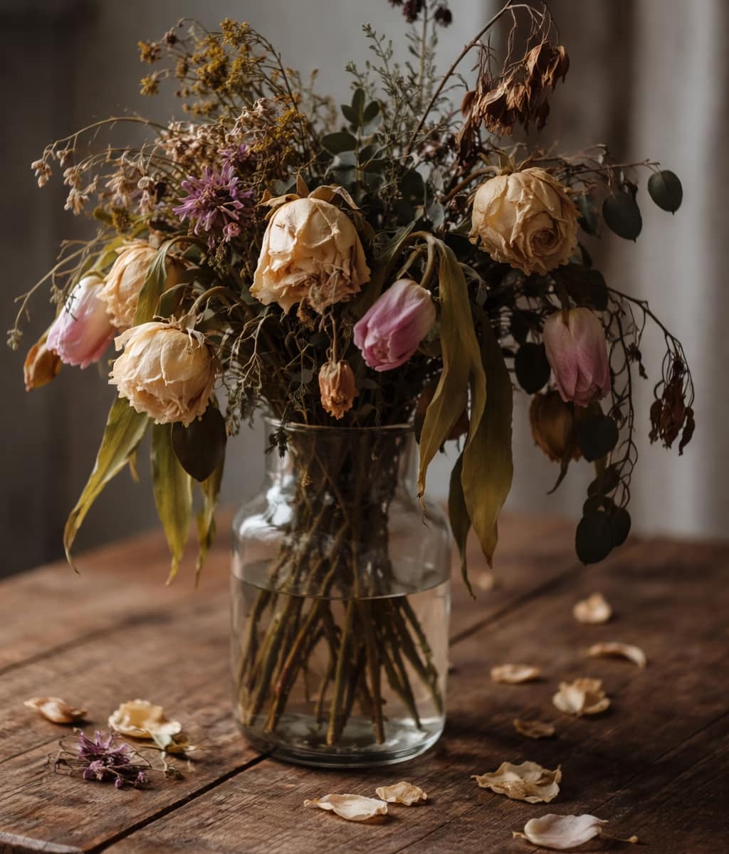 easy crochet flower pattern gothic fantasy crochet bouquet amigurumi crochet pattern beginner crochet flower pattern PDF