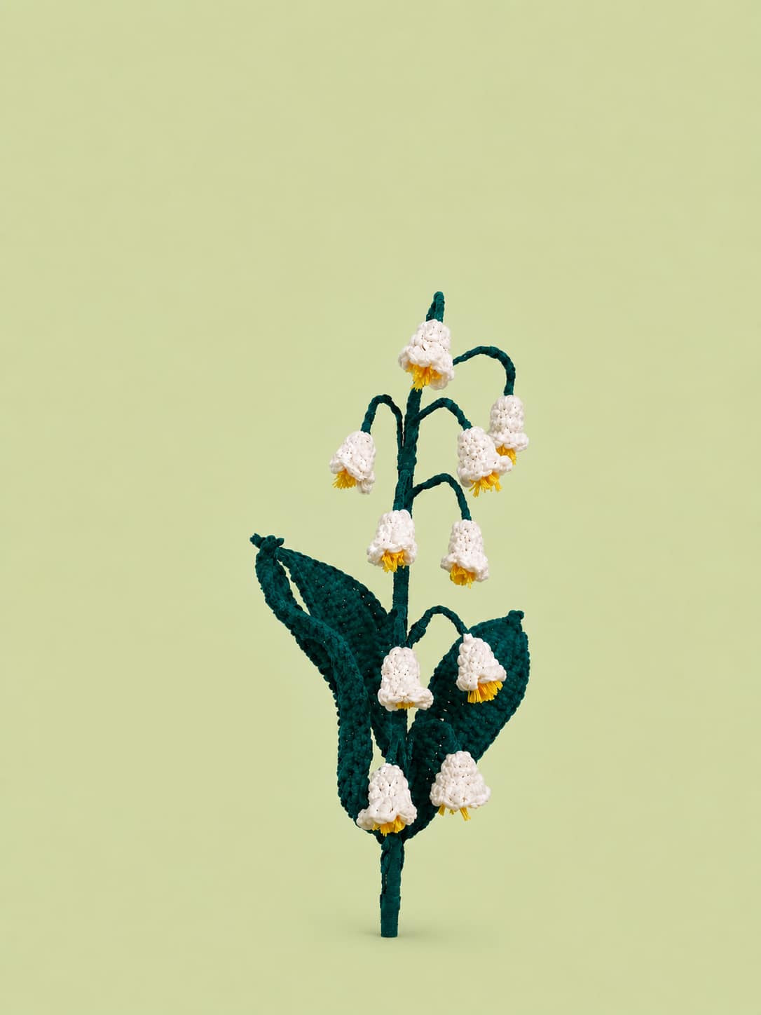 Tiny Lily of the Valley Crochet Flower Pattern