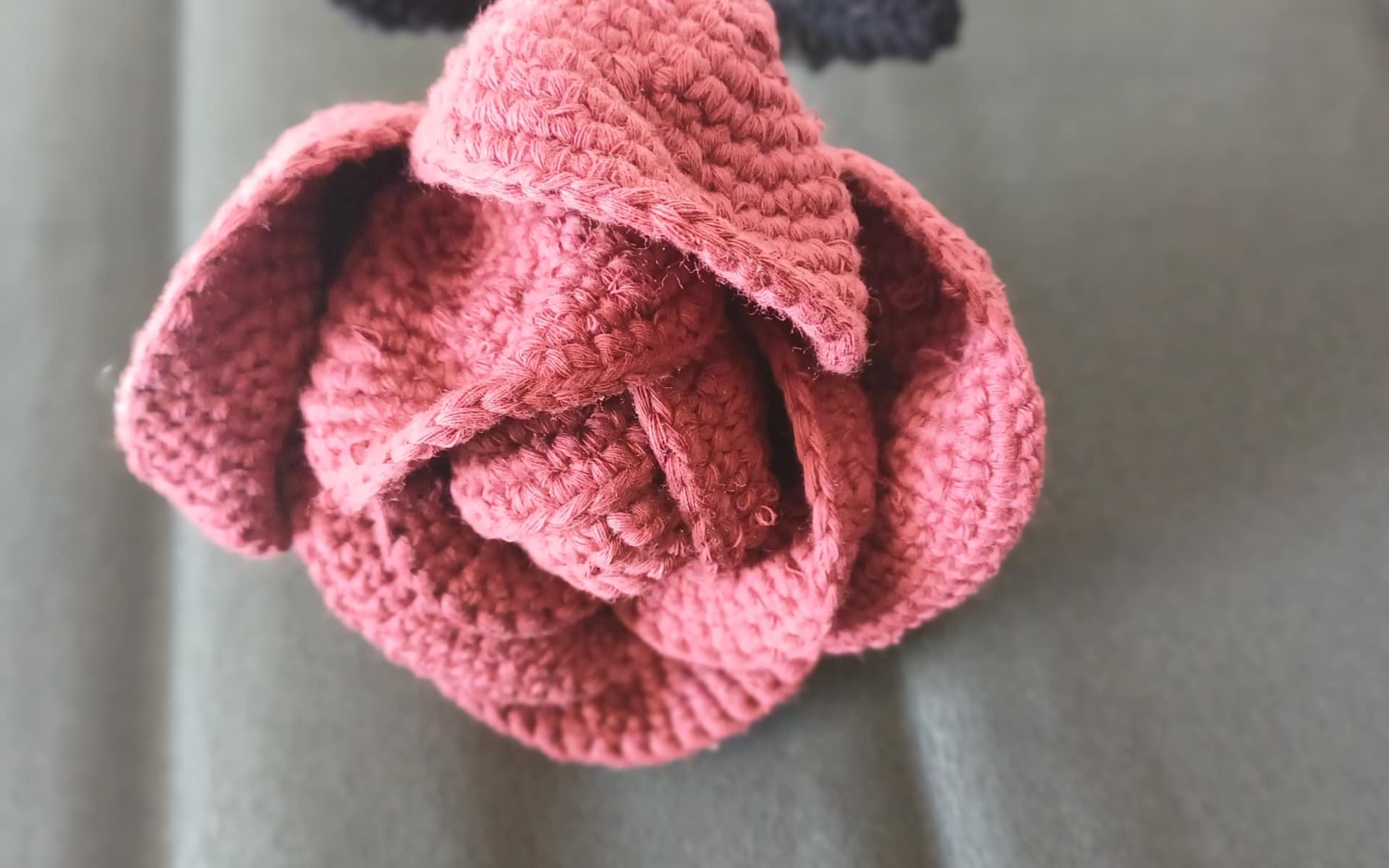 easy crochet flower pattern gothic fantasy crochet bouquet amigurumi crochet pattern beginner crochet flower pattern PDF