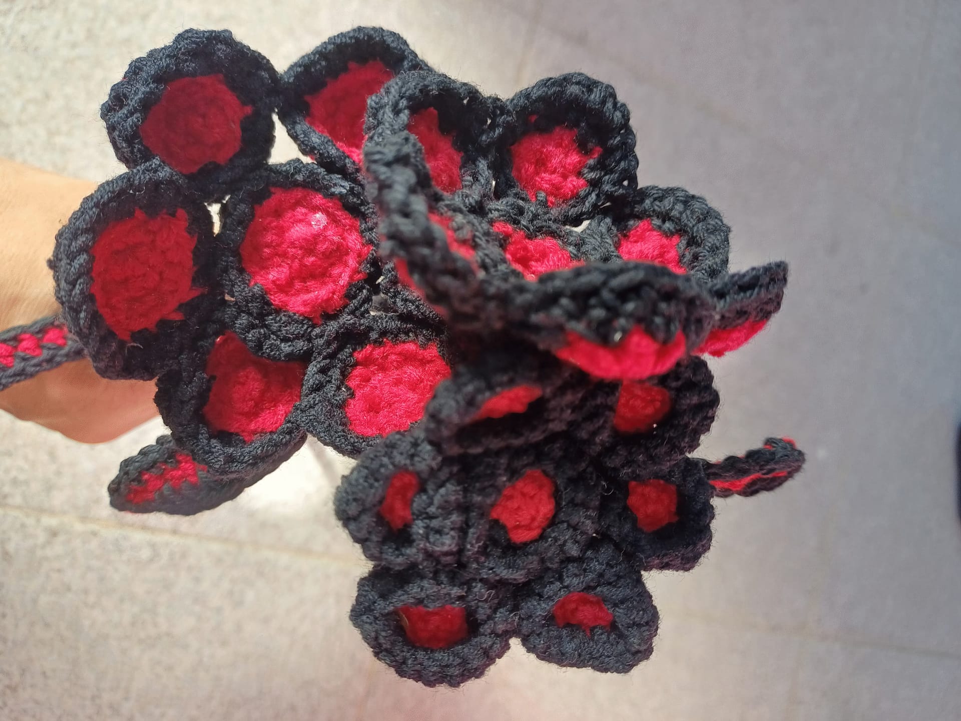 easy crochet flower pattern crochet bouquet pattern beginner crochet flower pattern PDF
