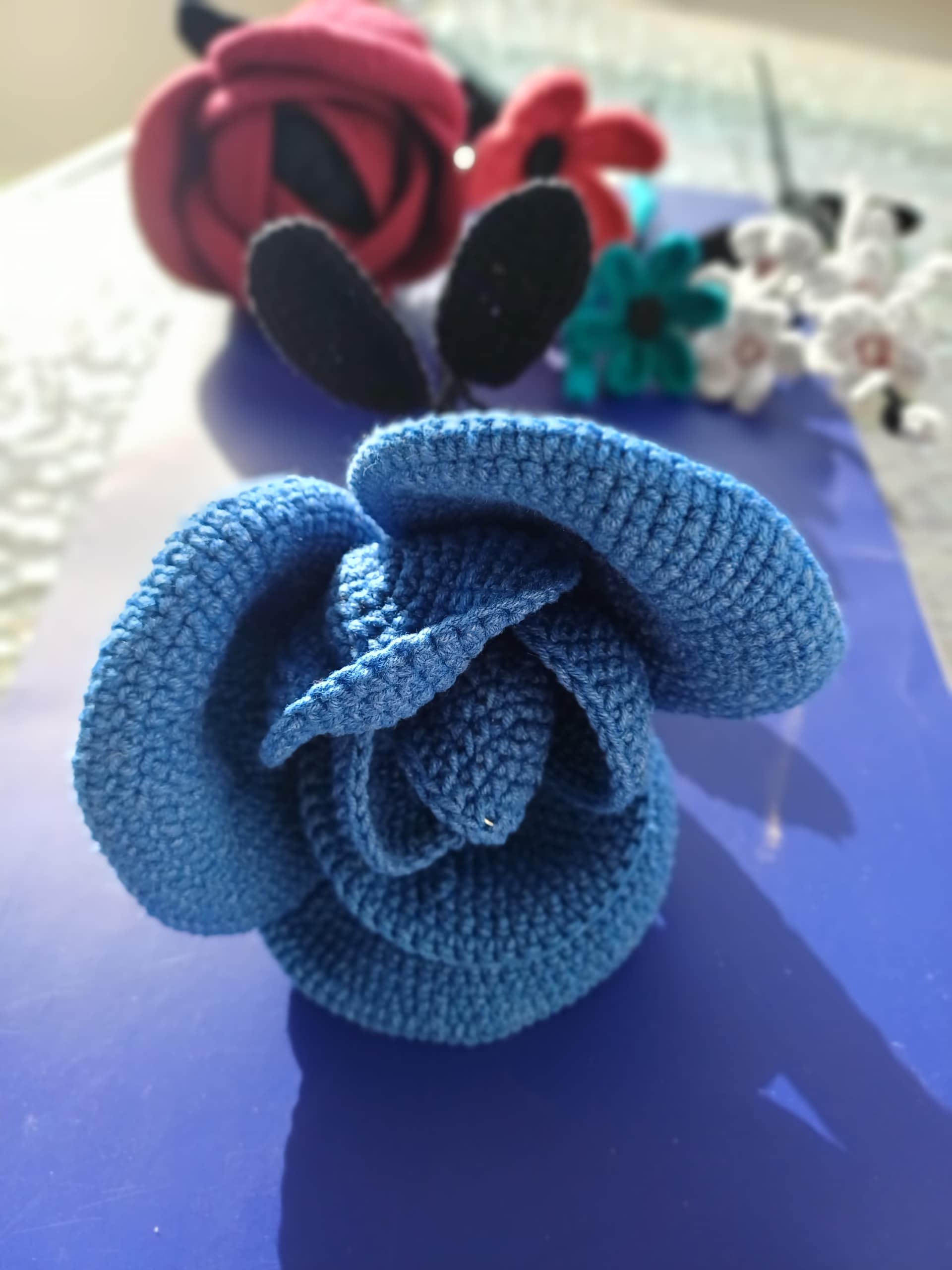 gothic crochet flower, crochet flower bouquet, crochet bouquet, crochet pattern, fake flowers, home decor, goth decor, wildflower bouquet, homedecor, bridal bouquet, crochet gifts, graduation bouquet, bridesmaid bouquet, gothic decor, amigurumi pattern,