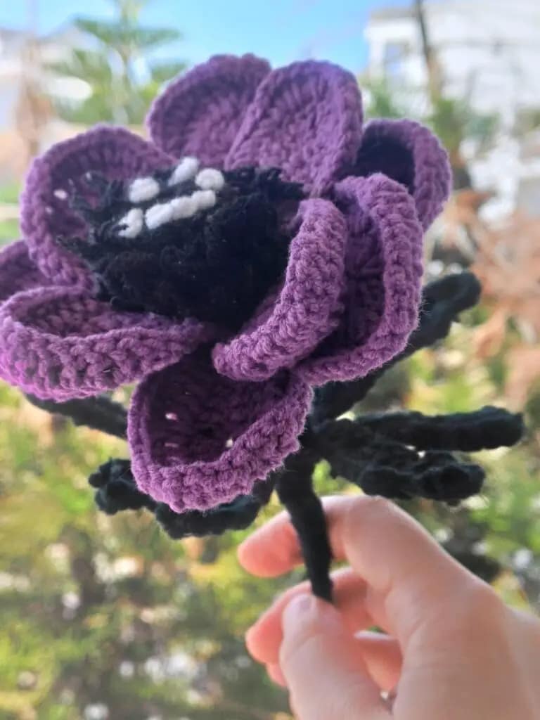 crochet flower pattern, crochet bouquet pattern, crochet lily pattern, crochet rose pattern