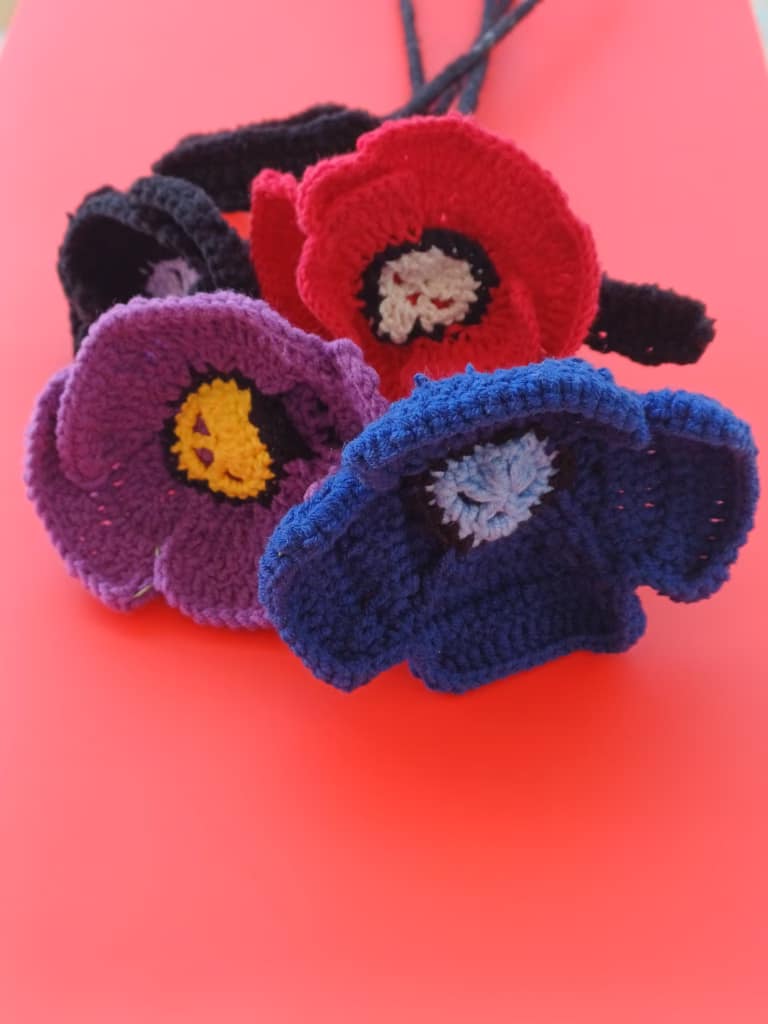 crochet flower bouquet, crochet flower gift, handmade crochet flowers, everlasting crochet bouquet, crochet flower home décor