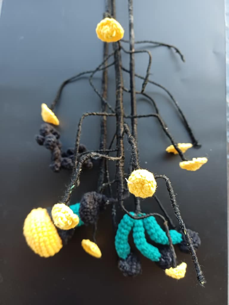 gothic crochet flower, crochet flower bouquet, crochet bouquet, crochet pattern, fake flowers, home decor, goth decor, wildflower bouquet, homedecor, bridal bouquet, crochet gifts, graduation bouquet, bridesmaid bouquet, gothic decor, amigurumi pattern,