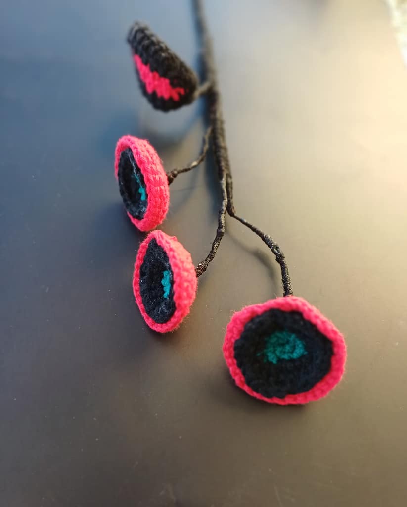 easy crochet flower pattern crochet bouquet pattern beginner crochet flower pattern PDF