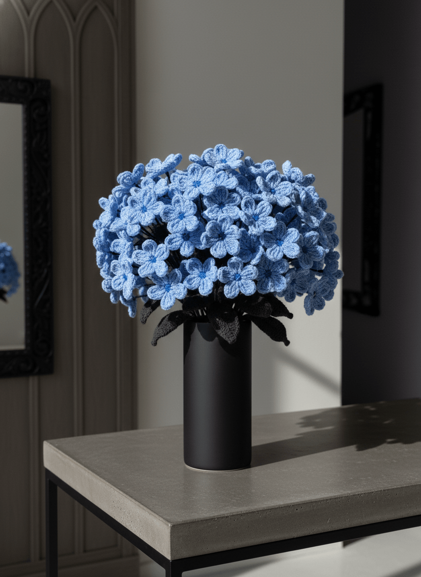 crochet flower zodiac sign,