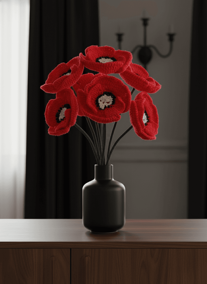 crochet flower zodiac sign,